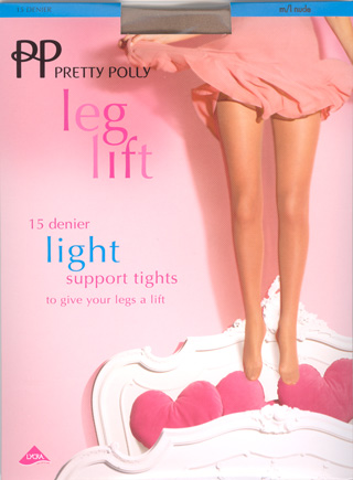 Pretty Polly Leg Lift 15 denier light support tights