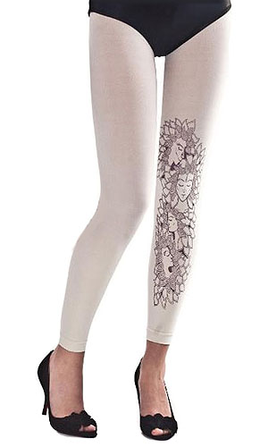 Zohara Medusa Tattoo Leggings