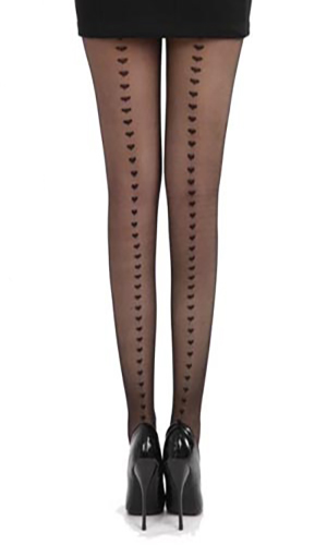 Pamela Mann 28 Heart Seam Tights