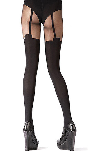 Pretty Polly House of Holland Mock Stocking Tights